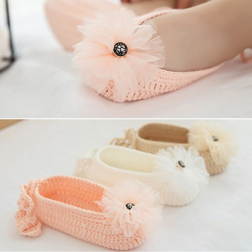 2019 Baby Princess Lace Soft Bottom Toddler Shoes
