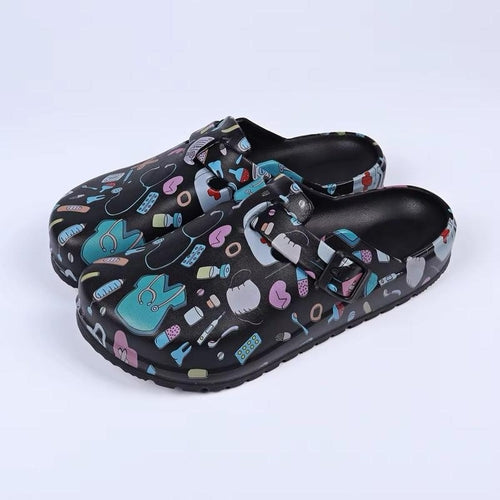 Nurses Slippers Platform EVA Clogs Mules - Lightweight Women's Sllides