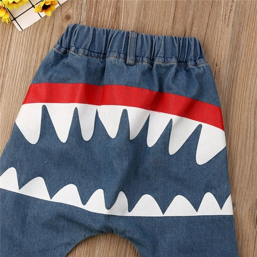Fashion Spring Summer Baby Boys Jeans Pants Kids