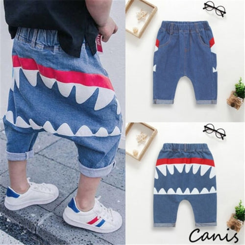 Fashion Spring Summer Baby Boys Jeans Pants Kids