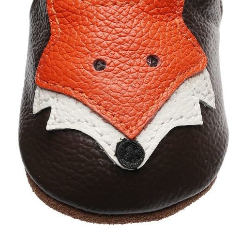 Fox style Genuine Leather Baby Shoes 2019 Autumn