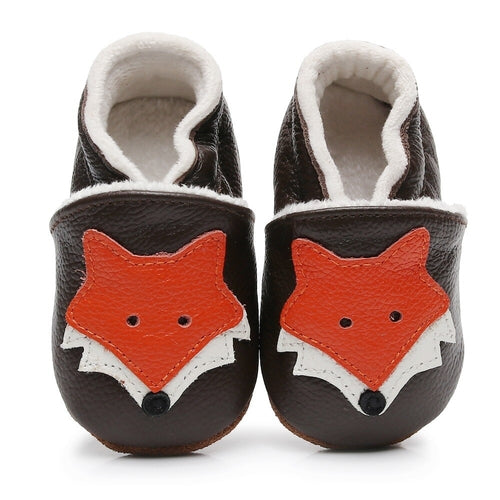 Fox style Genuine Leather Baby Shoes 2019 Autumn