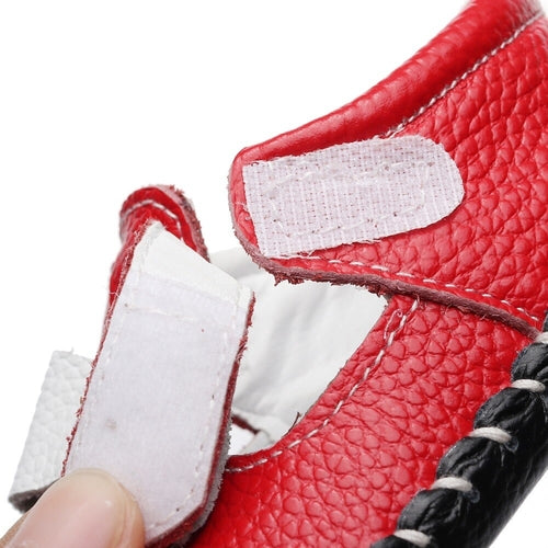 Genuine leather newborn baby girl shoes white