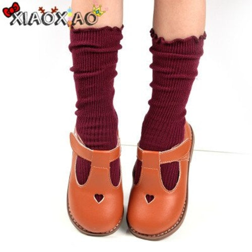 Hollow Design INS Hot Girls Oxfords Shoes T Strap