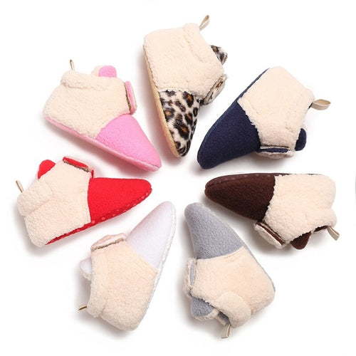New Toddler Newborn Baby Leopard Crawling Shoes