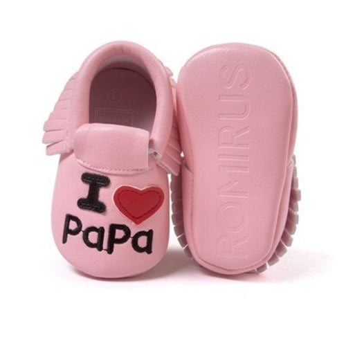 Romirus New brand Pu leather baby moccasins shoes