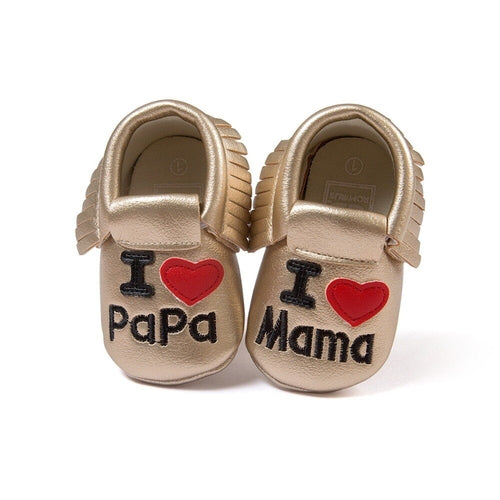 Romirus New brand Pu leather baby moccasins shoes
