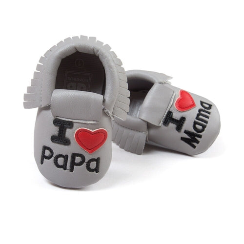 Romirus New brand Pu leather baby moccasins shoes