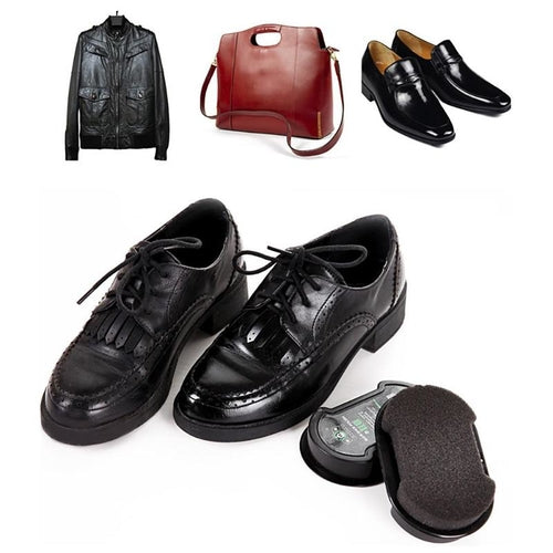 Shoes Brush Wax Shining Sponge Cleaner Polishing